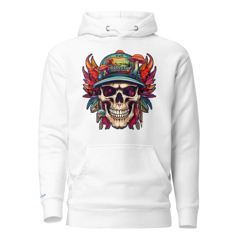 Premium Hoodie | CADDY CLUB- Psylocibin- SB Golf