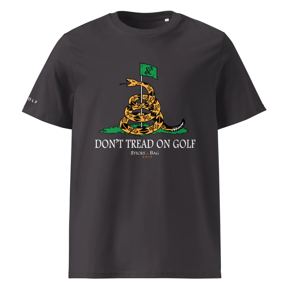 Organic Cotton T-Shirt | DTOM- Sticks & bag Golf