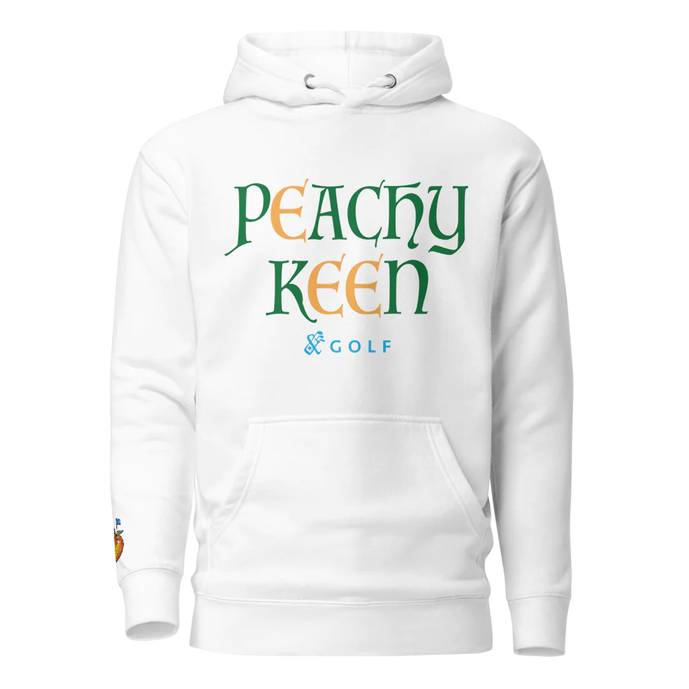 Premium Hoodie | Peachy Keen- Sticks & Bag Golf