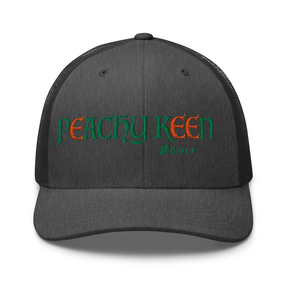 Retro Trucker Hat | Peachy Keen- Sticks & Bag Golf