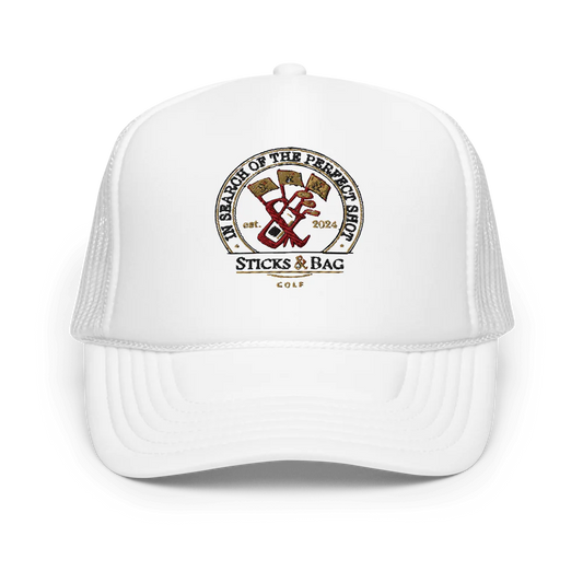 Foam Trucker Hat | "ISOTPS"Otto- Sticks & Bag Golf