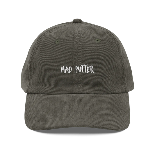 Vintage Corduroy Cap | Mad Putter- Sticks & Bag Golf