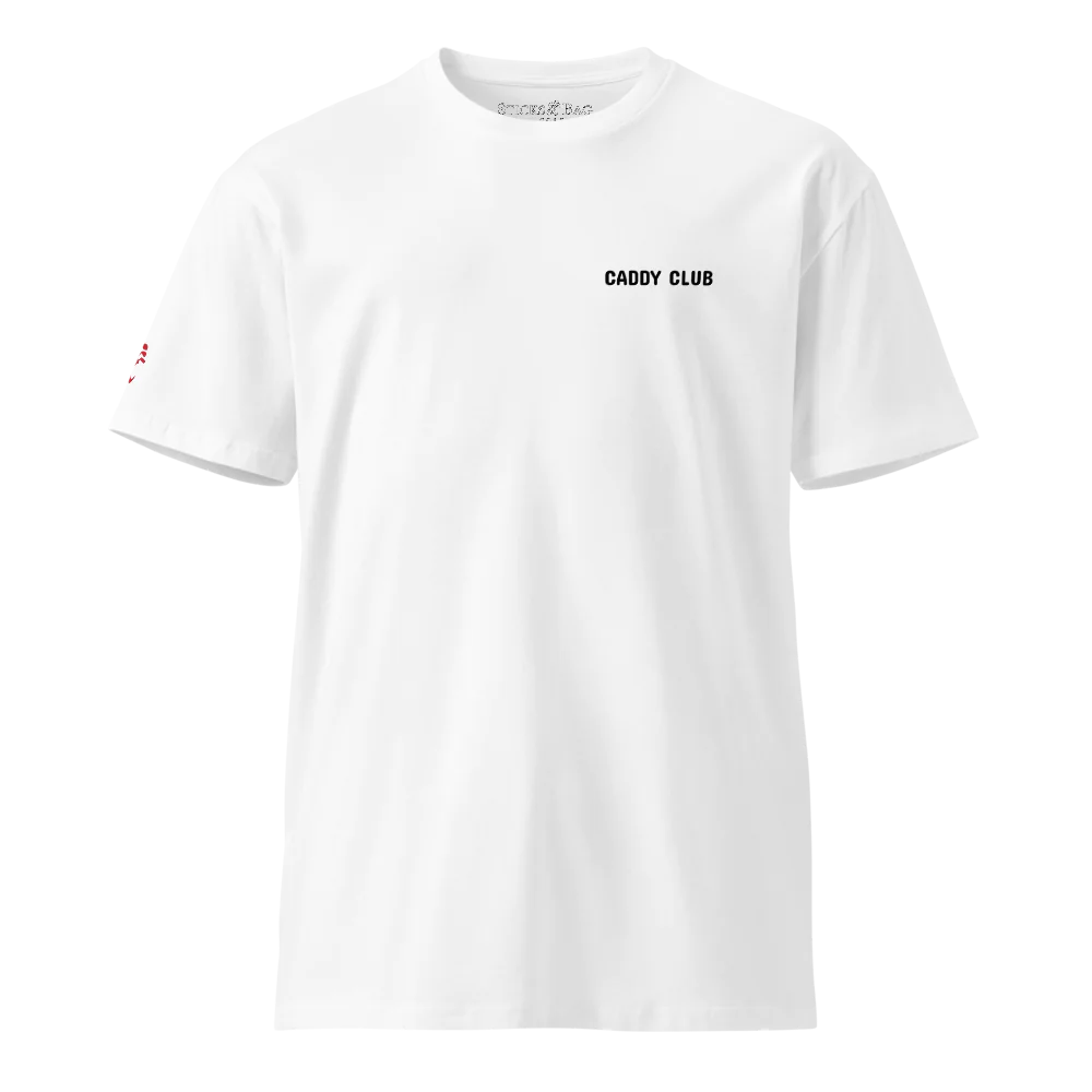 Premium T-Shirt | Caddy Club-IRIE ROOTS- Sticks & Bag Golf