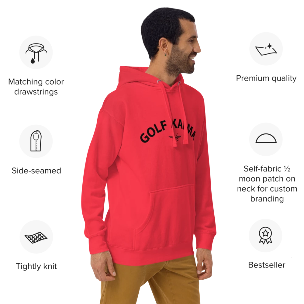 Premium Pullover Hoodie/ GOLF KARMA