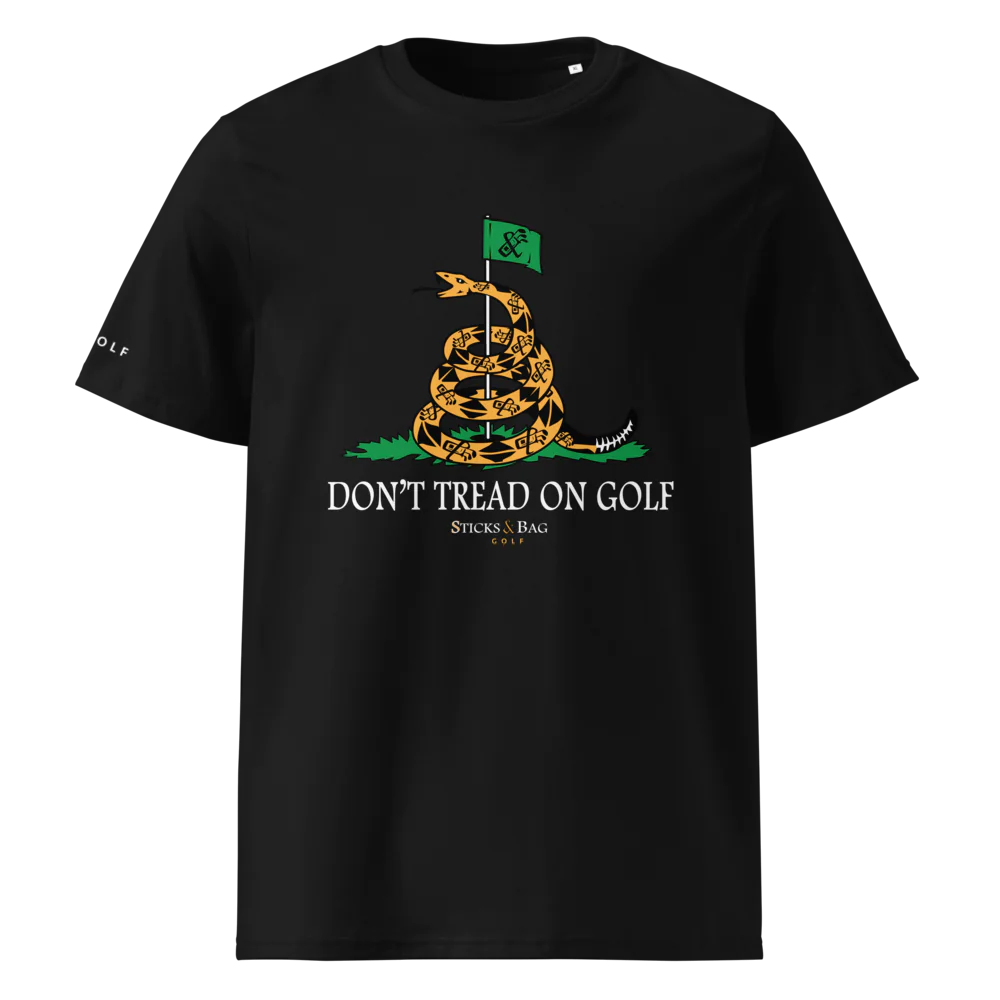 Organic Cotton T-Shirt | DTOM- Sticks & bag Golf