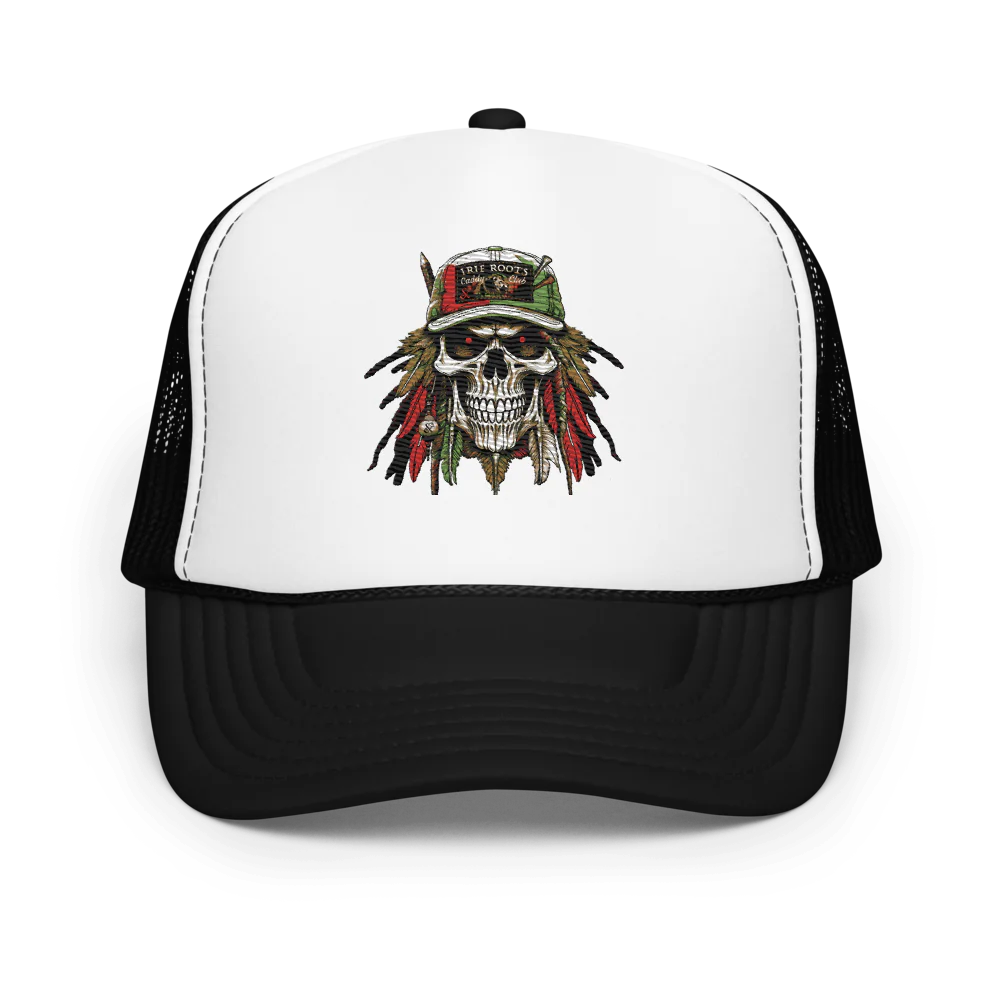 Foam Trucker Hat | IRIE ROOTS- Sticks & Bag Golf