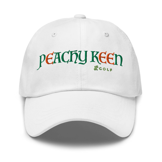 Classic Dad Hat | Peachy Keen- Sticks & bag Golf