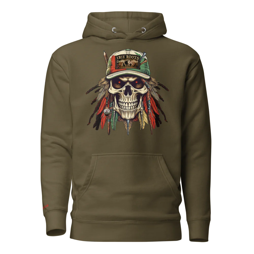 Premium Hoodie | CADDY CLUB- IRIE ROOTS- SB GOLF