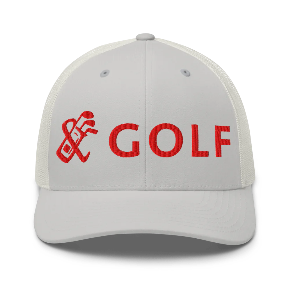 Retro Trucker Hat | Sticks & bag- Logo Golf