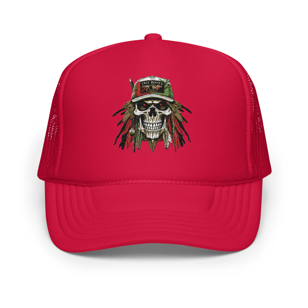 Foam Trucker Hat | IRIE ROOTS- Sticks & Bag Golf