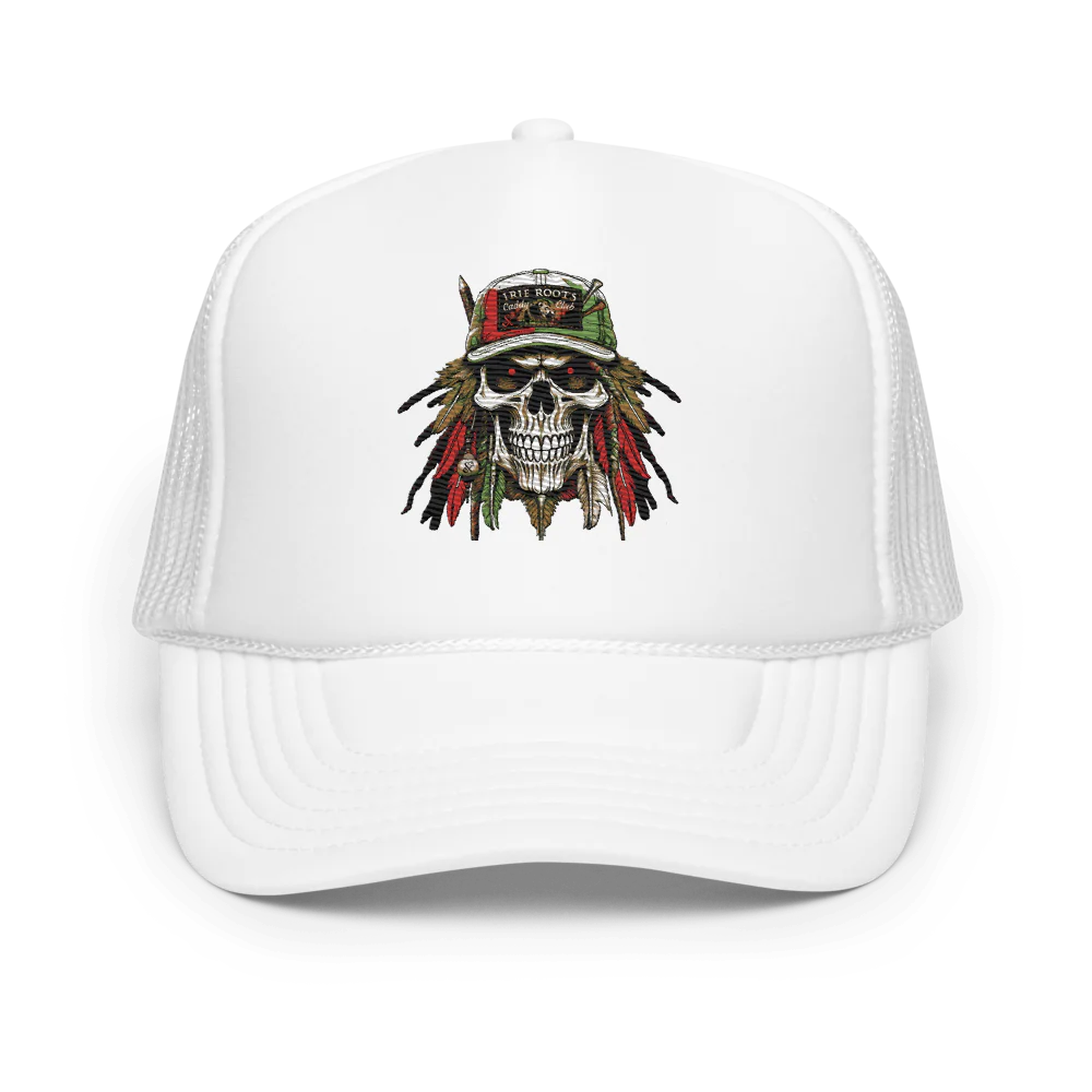 Foam Trucker Hat | IRIE ROOTS- Sticks & Bag Golf