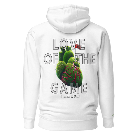 Premium Hoodie | Love of the Game- Sticks & Bag Golf