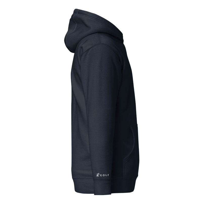 Premium Hoodie  'QUIET PLEASE' Sticks & Bag Golf
