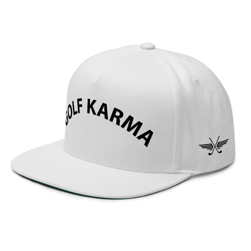 Flat Bill Cap | GOLF KARMA