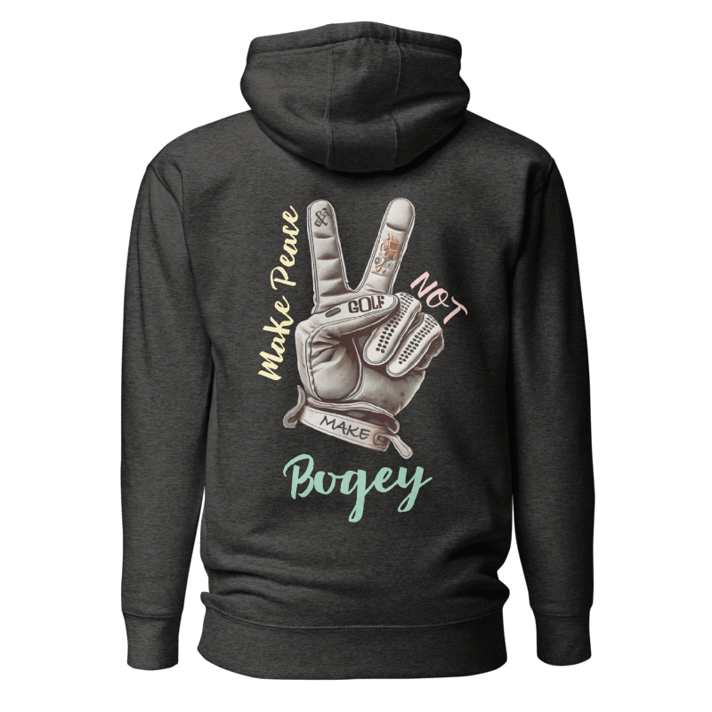 Premium Pullover Hoodie/ MAKE PEACE NOT BOGEY