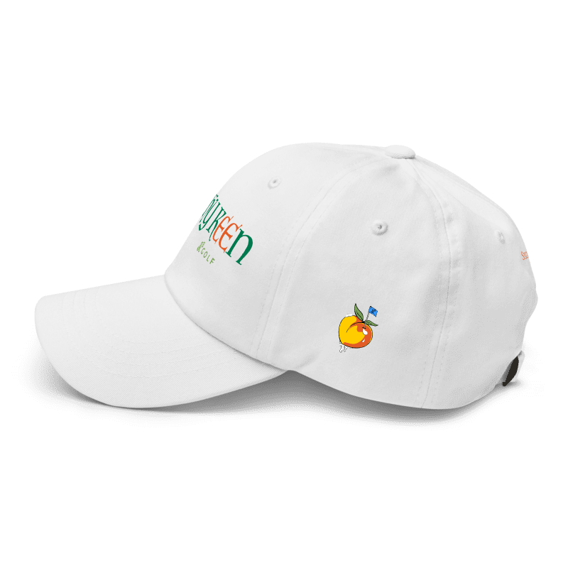 Classic Dad Hat | Peachy Keen- Sticks & bag Golf