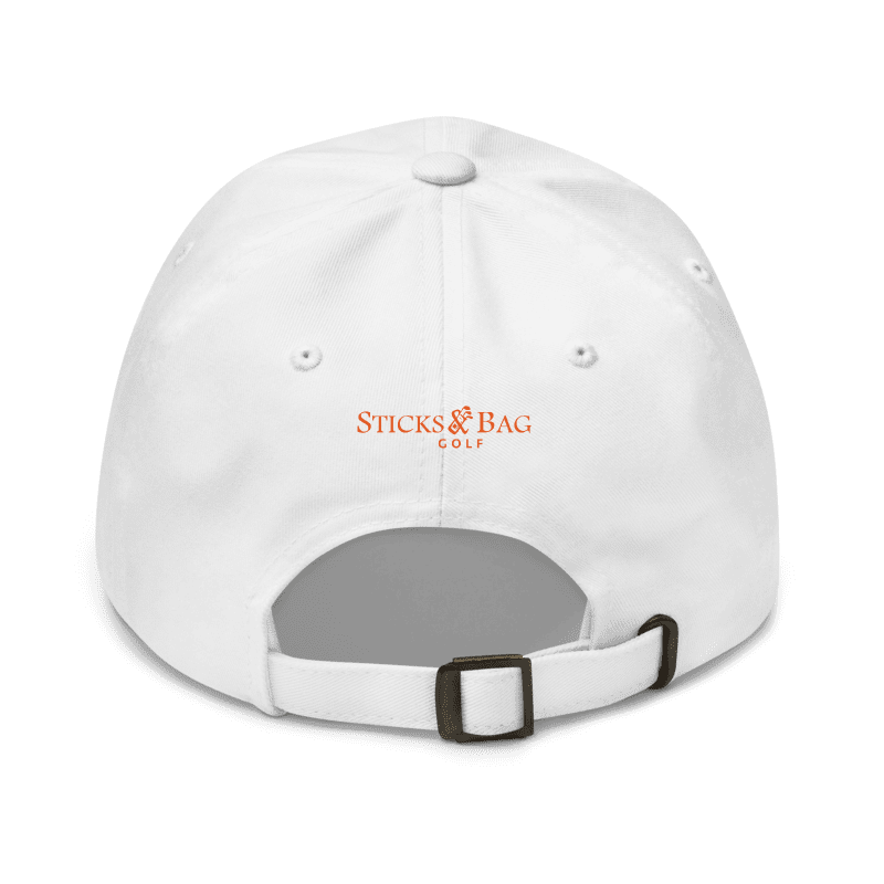 Classic Dad Hat | Peachy Keen- Sticks & bag Golf