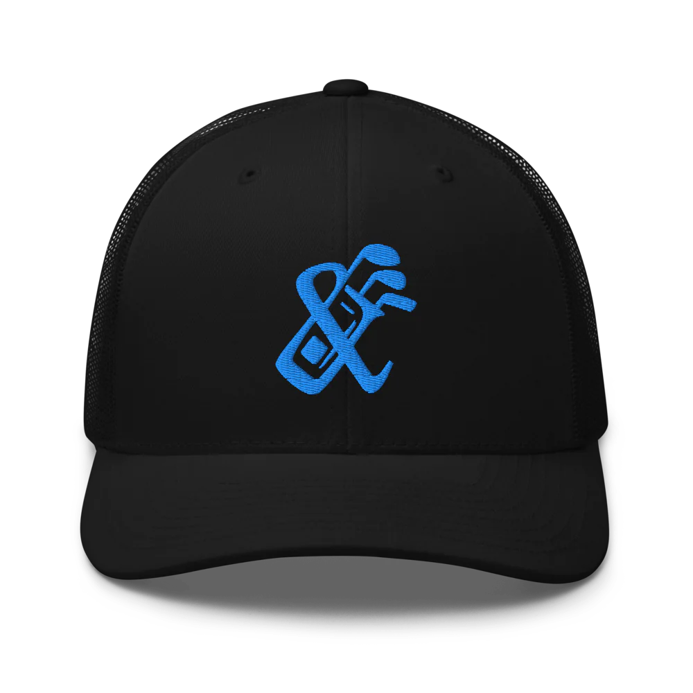 Retro Trucker Hat | LOGO- Sticks & Bag Golf
