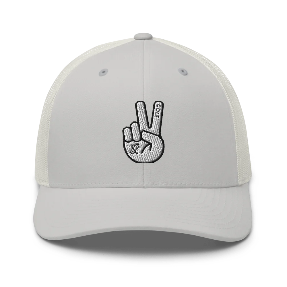 Retro Trucker Hat | Make Peace Not Bogey's