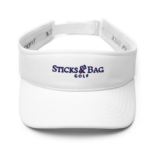 Visor | Flexfit 8110- Sticks & Bag Golf Tour
